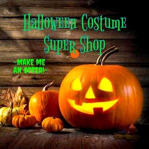Adult costumes, kid costumes, animal costumes, decor, supplies! 🎃